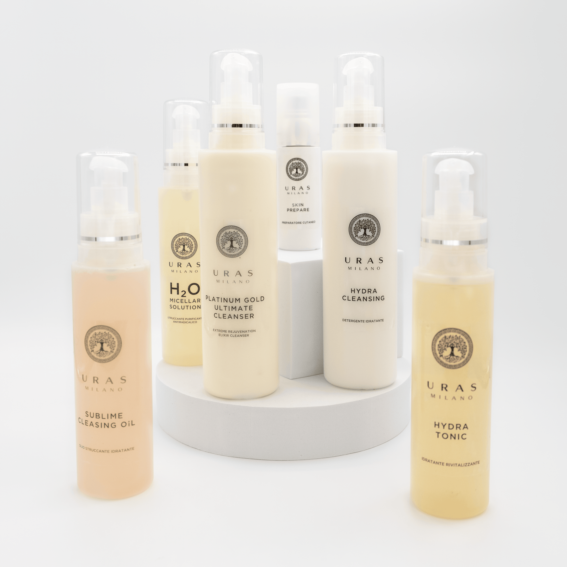 PLATINUM GOLD ULTIMATE CLEANSER EXTREME REJUVENATION ELISIR CLEANSER - LINEA DETERSIONE URAS COSMETICS